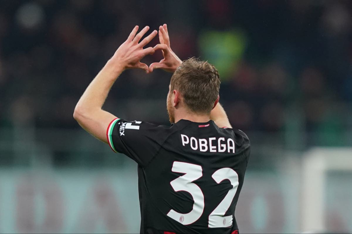 Pobega saluta il Milan