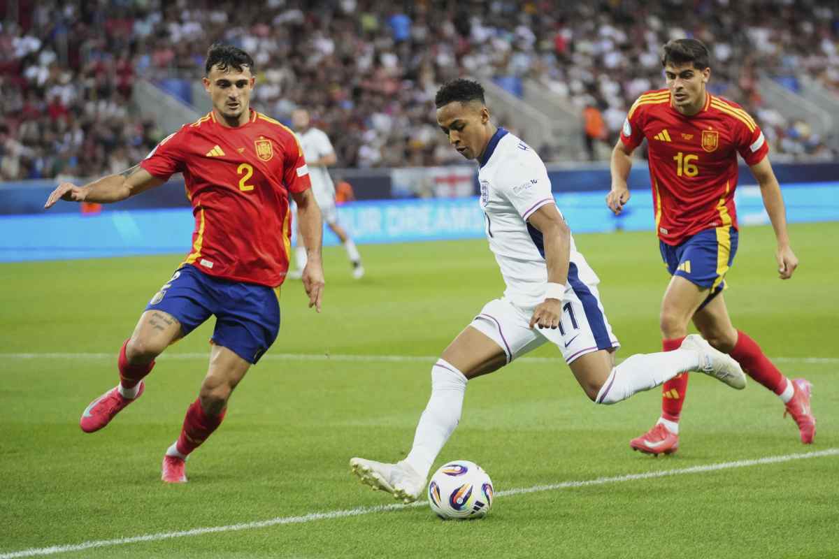 Pubill contro Inghilterra Under 21