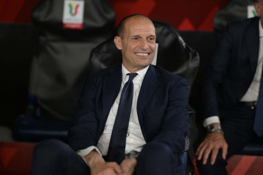 Allegri sorride