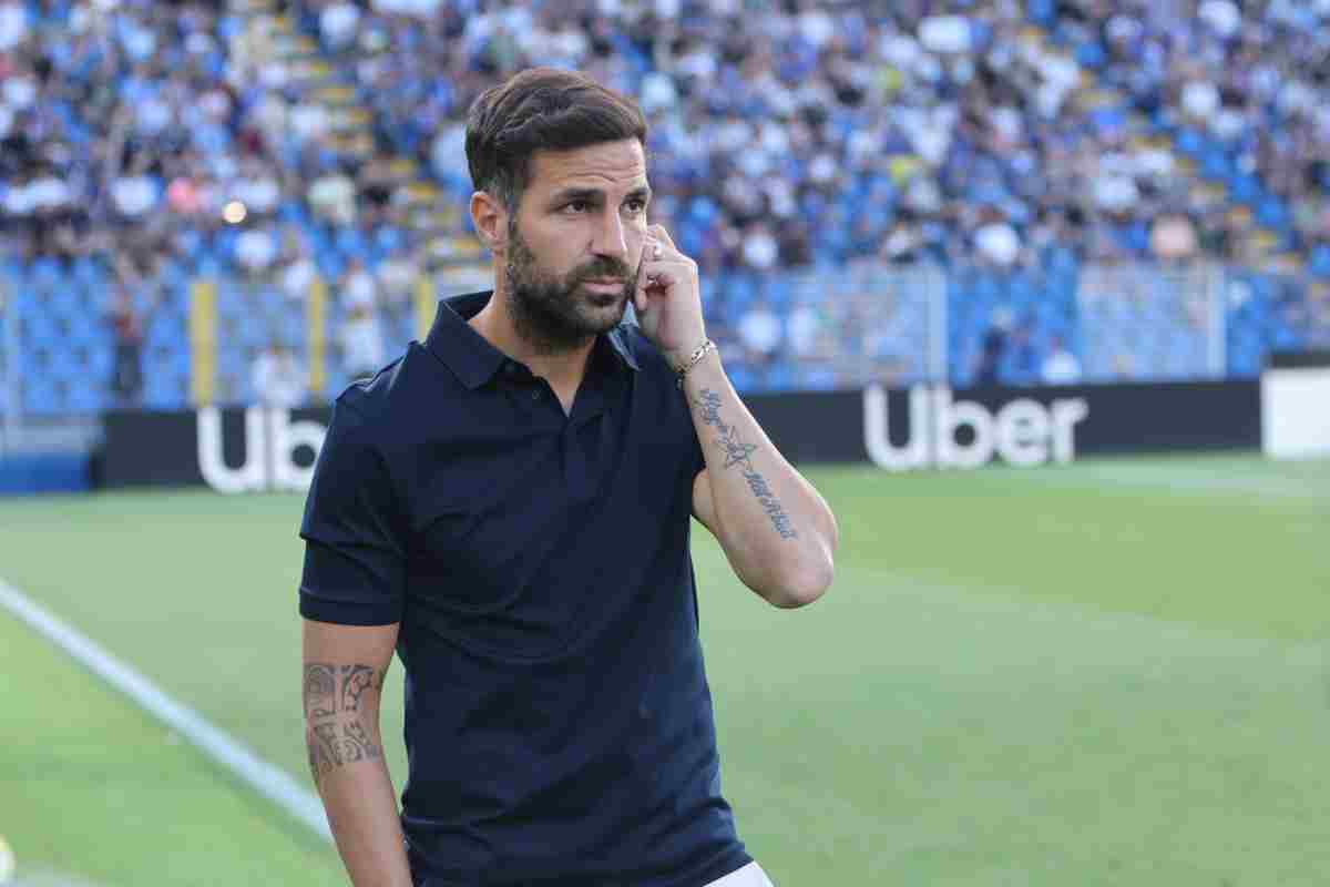 Fabregas in campo