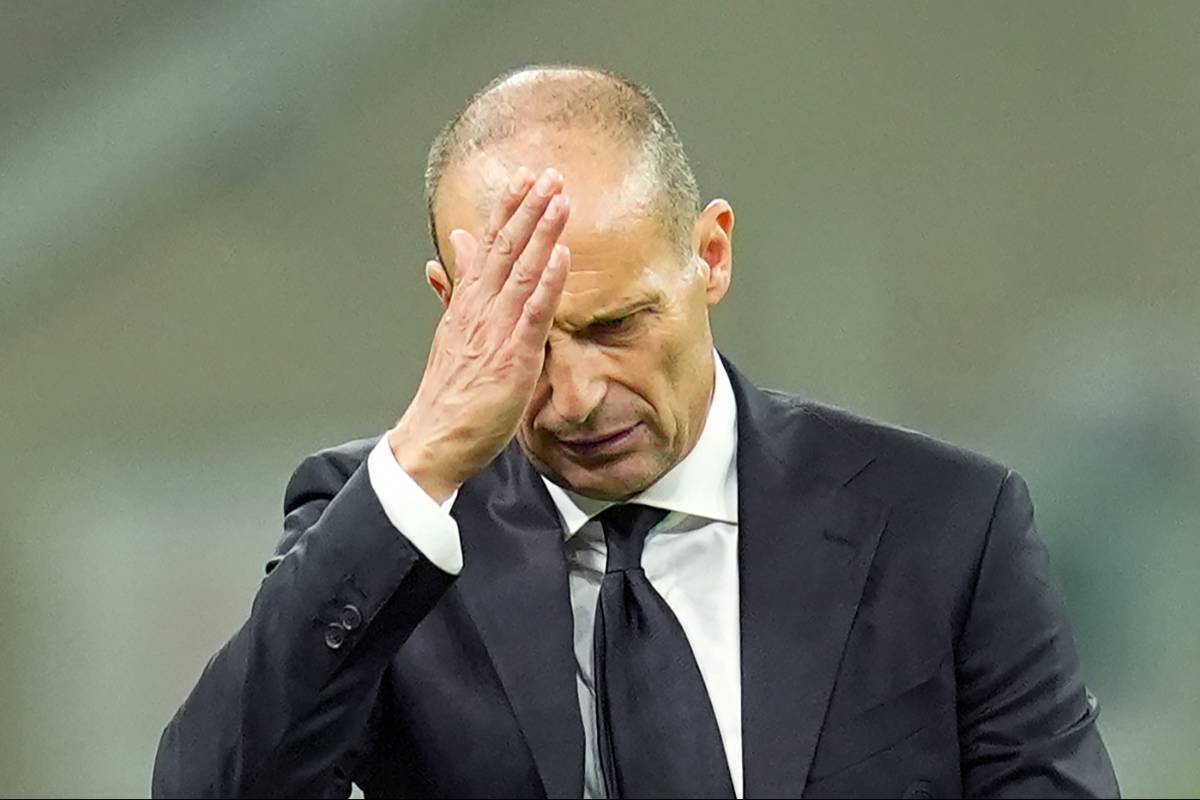 Max Allegri disperato