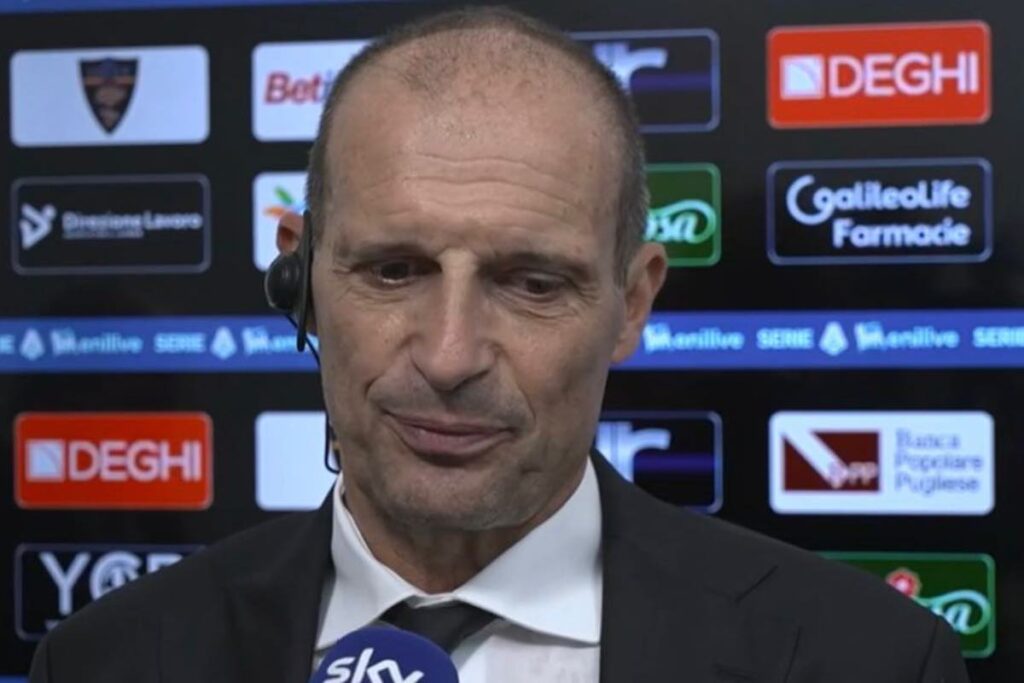 Lecce-Milan, le parole di Allegri