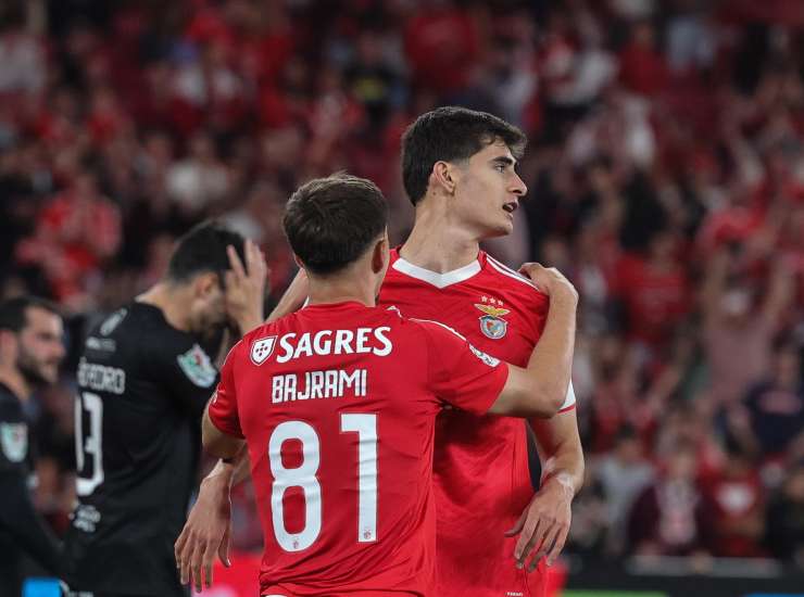 Antonio Silva insieme a Bajrami