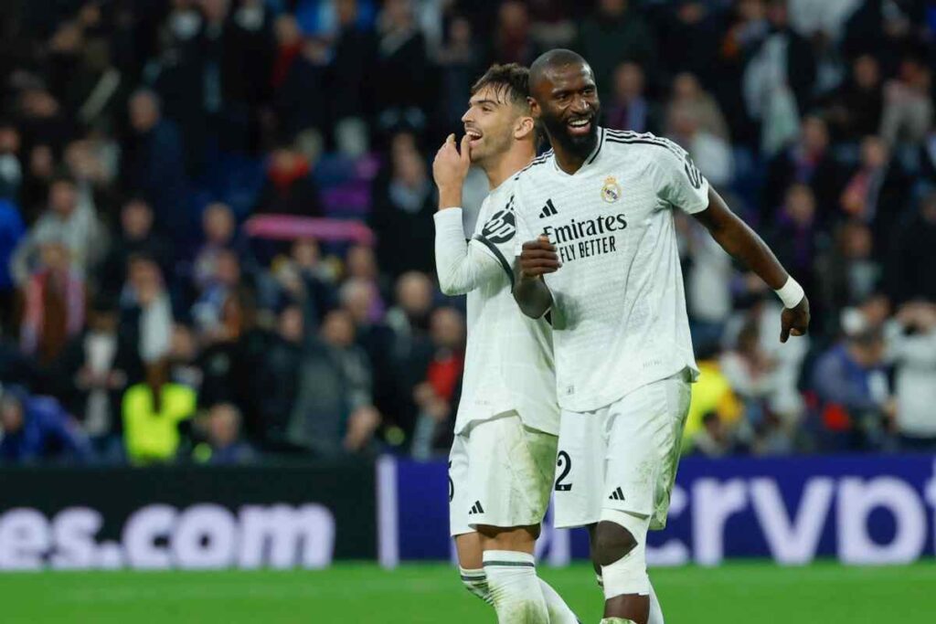 Asencio insieme a Rudiger in campo