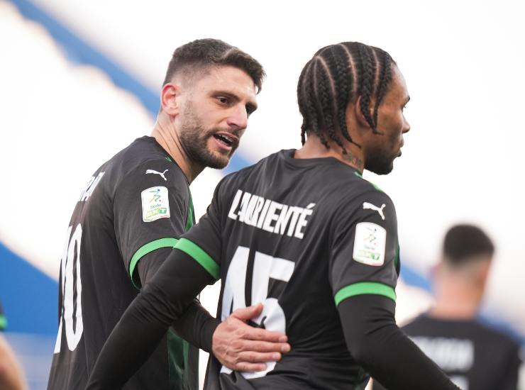 Laurienté insieme a Berardi