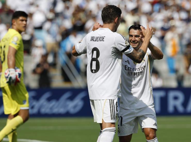 Diaz insieme a Valverde