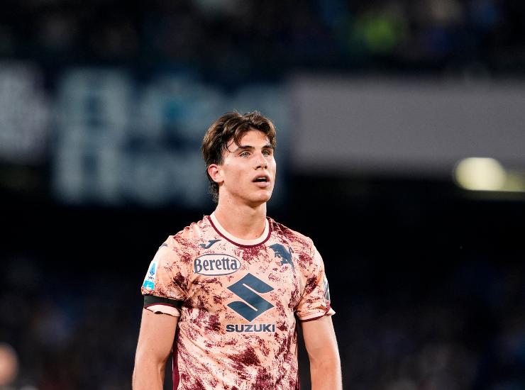 Casadei durante una partita