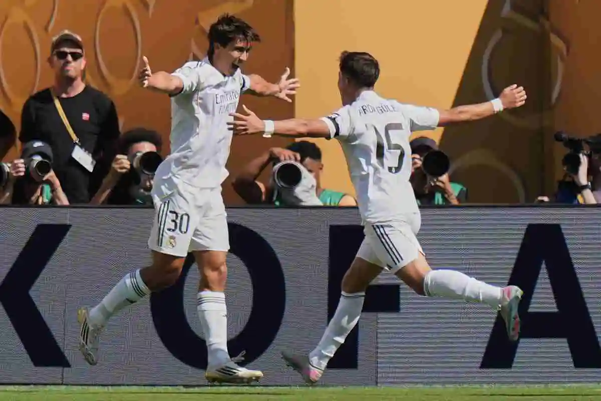 Guler esulta con Garcia