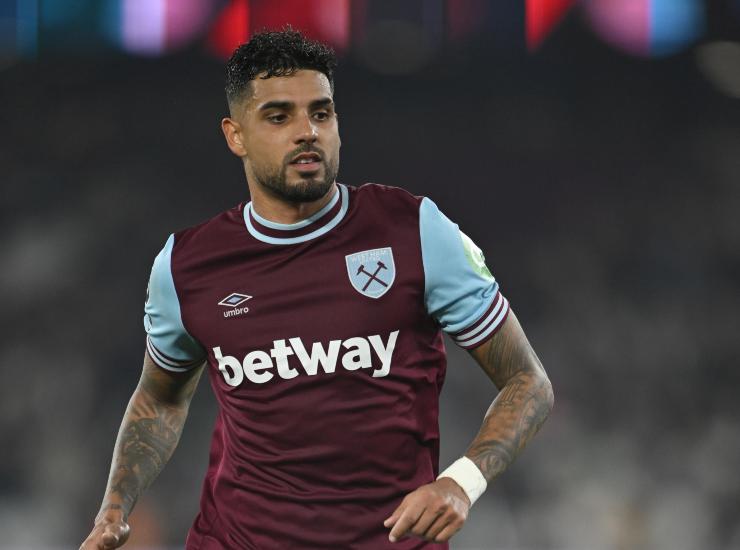 Emerson Palmieri in primo piano