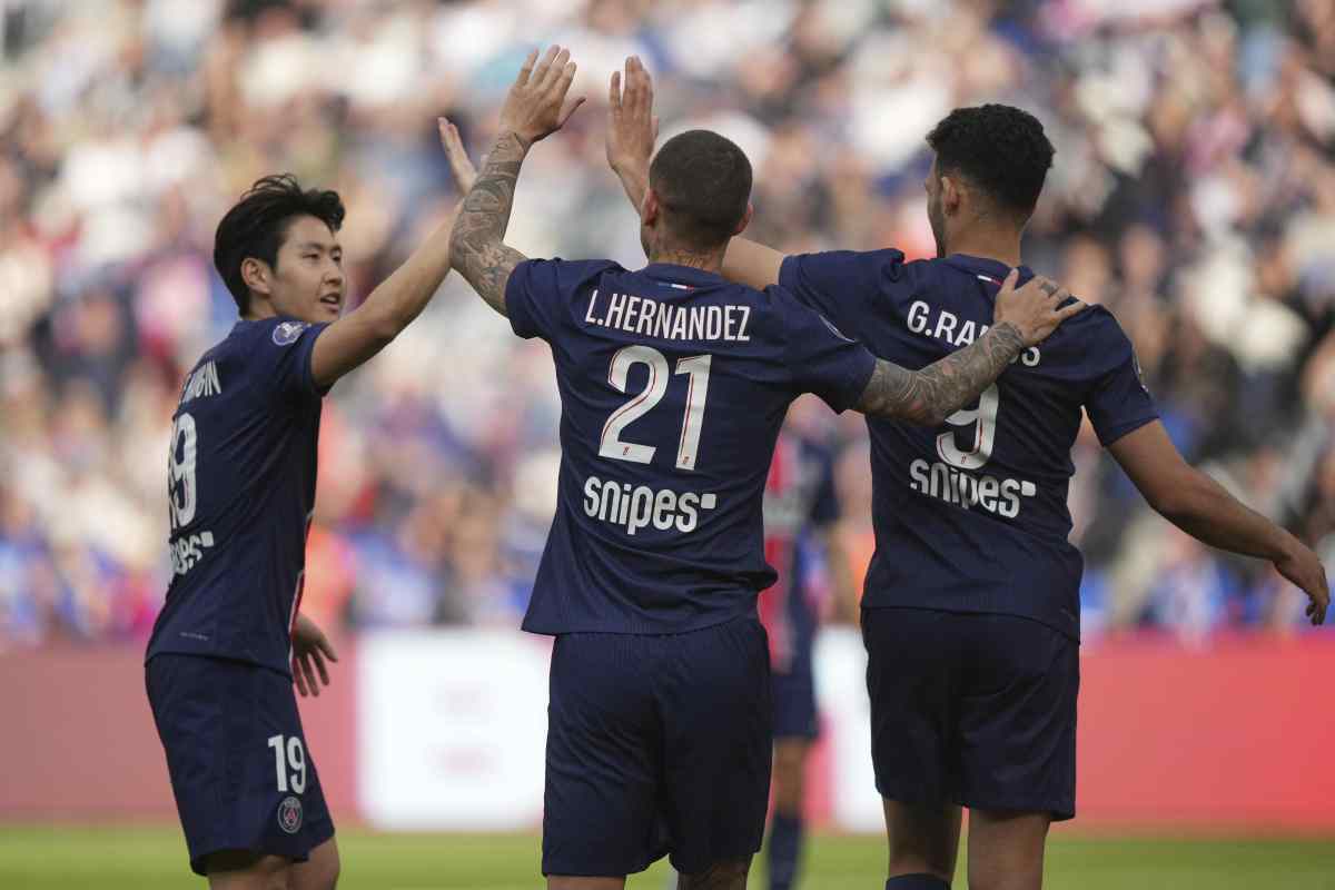 Giocatori del Psg
