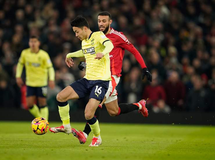 Sugawara durante una partita