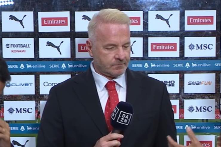 Milan-Cremonese, le parole di Tare