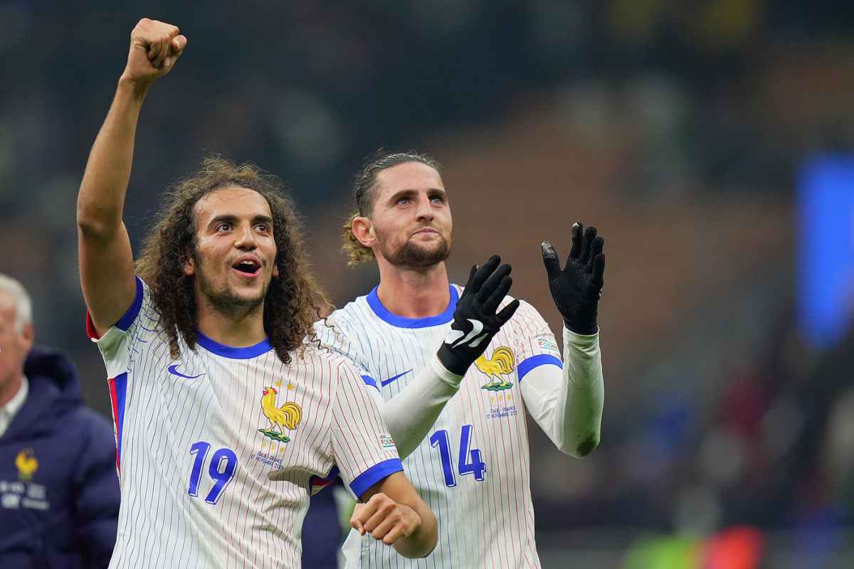 Rabiot con la Francia