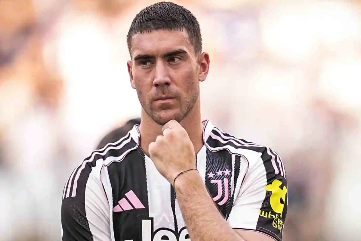 Vlahovic in primo piano