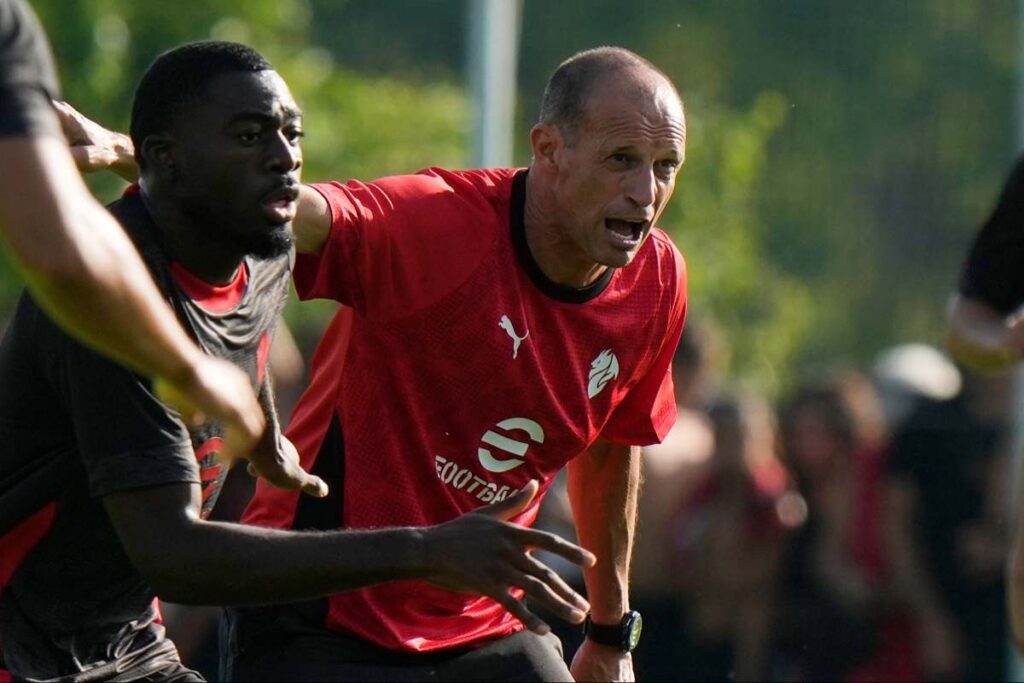 Allegri a Milanello