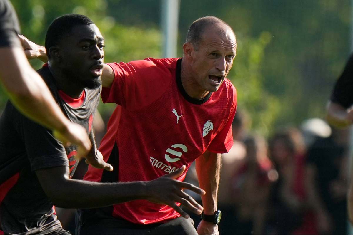 Allegri a Milanello