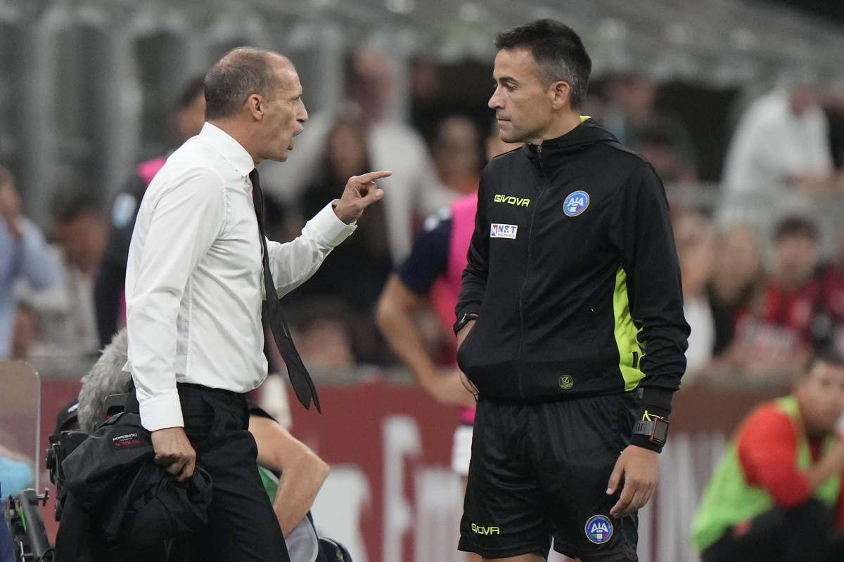 Allegri infuriato