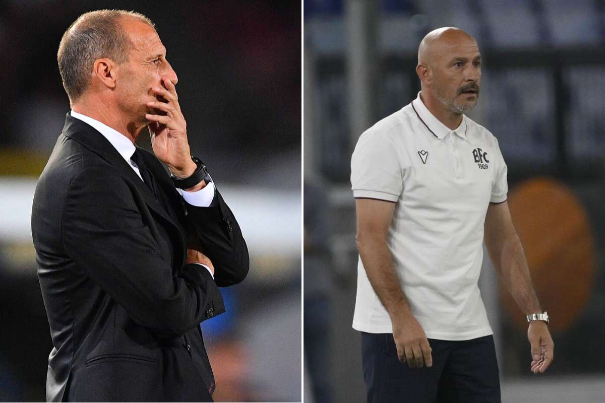 Max Allegri e Vincenzo Italiano