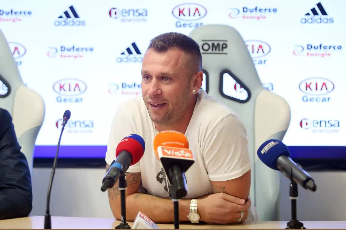 Milan, Cassano attacca Allegri