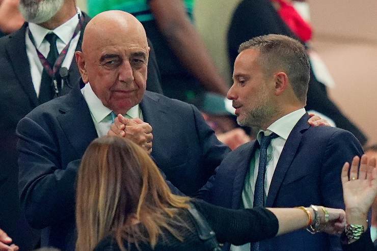 Galliani con Furlani