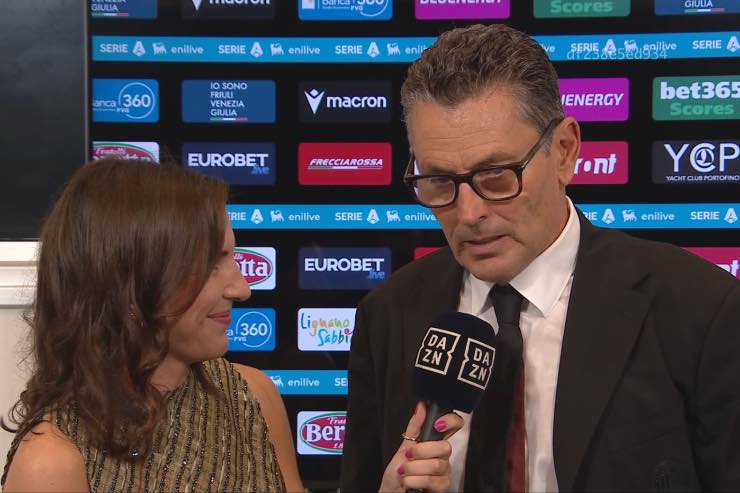 Milan, le parole di Landucci