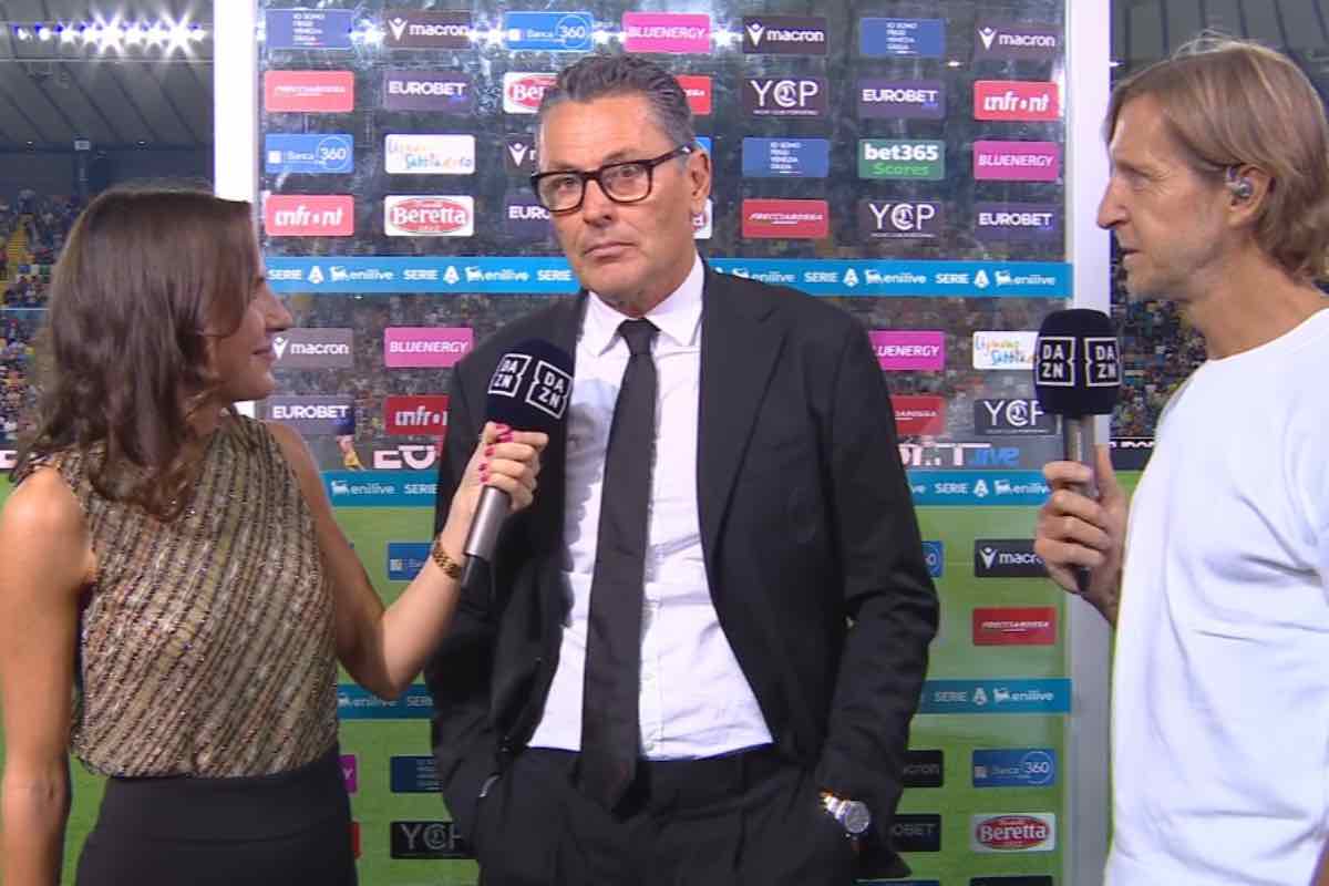 Milan, le parole di Landucci