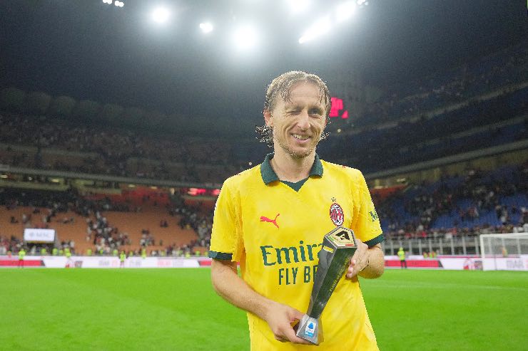 Milan, numeri incredibili per Modric