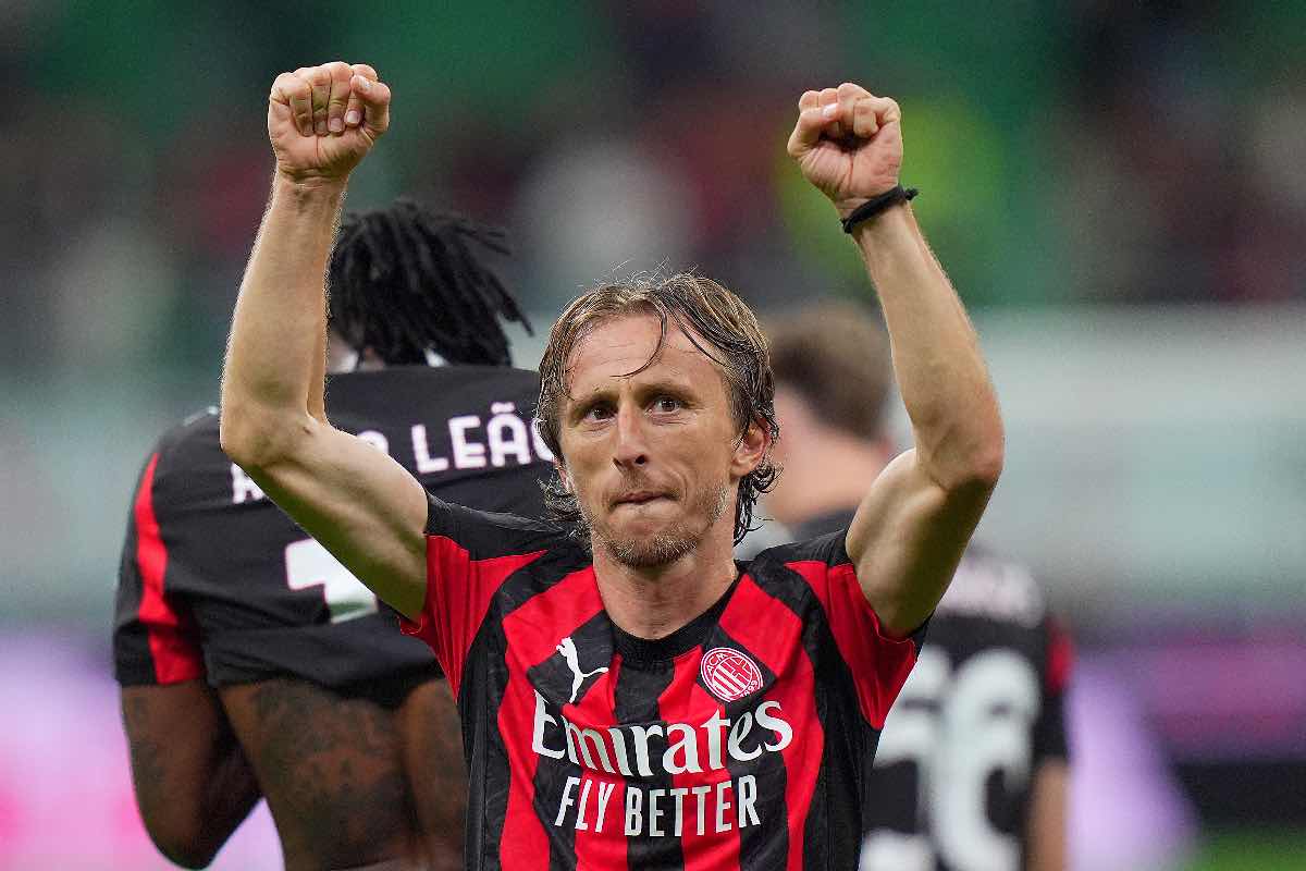 Milan, numeri incredibili per Modric