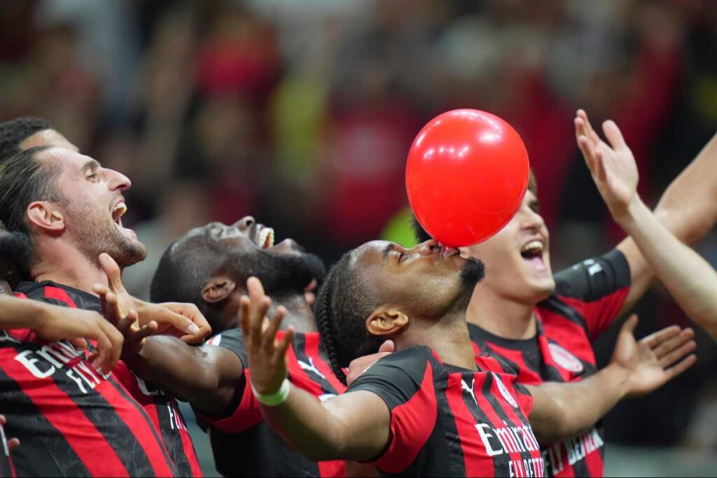 Christopher Nkunku esulta