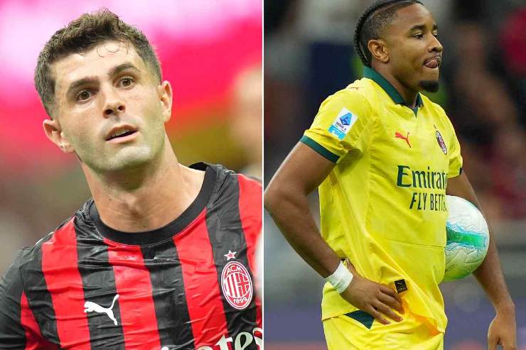 Pulisic e Nkunku in collage