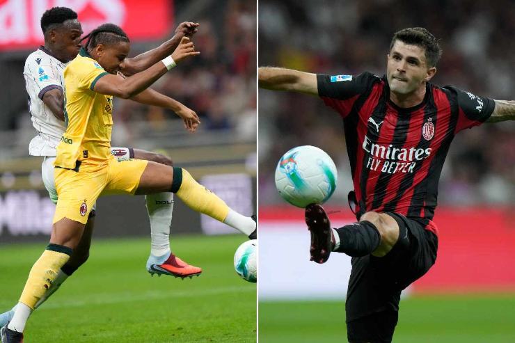 Pulisic e Nkunku in collage