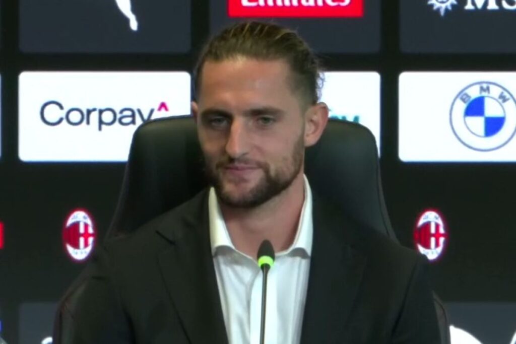 Rabiot in conferenza stampa