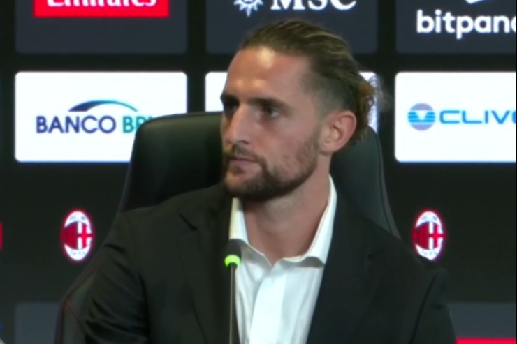Rabiot in conferenza stampa