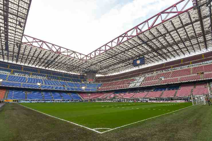 Interno stadio San Siro
