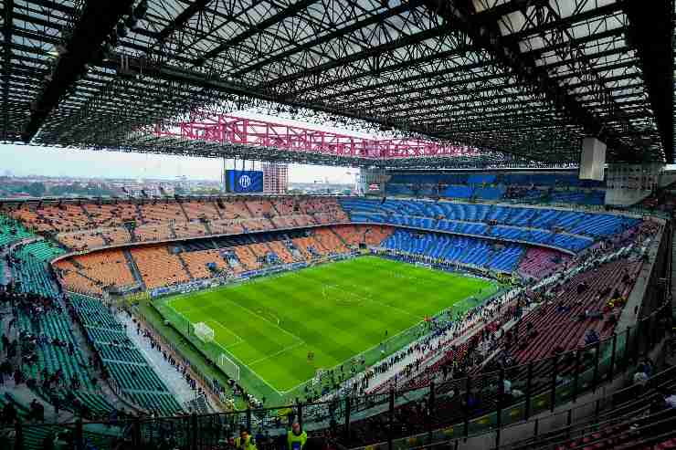 Interno dello Stadio San Siro