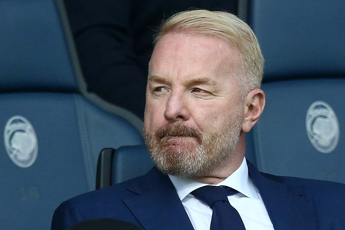 Il direttore sportivo del Milan Igli Tare in primo piano