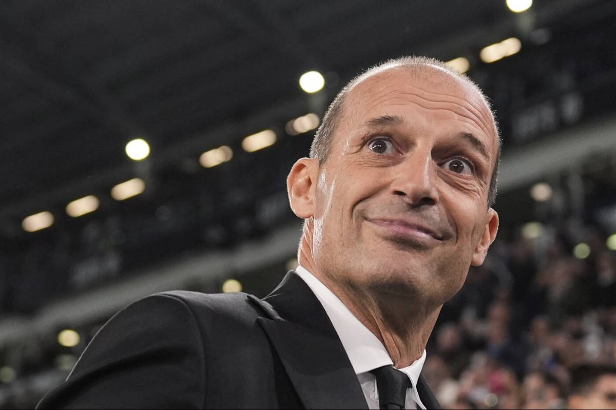 Allegri durante Juventus-Milan