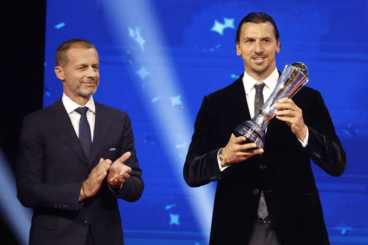 Ibrahimovic e Ceferin