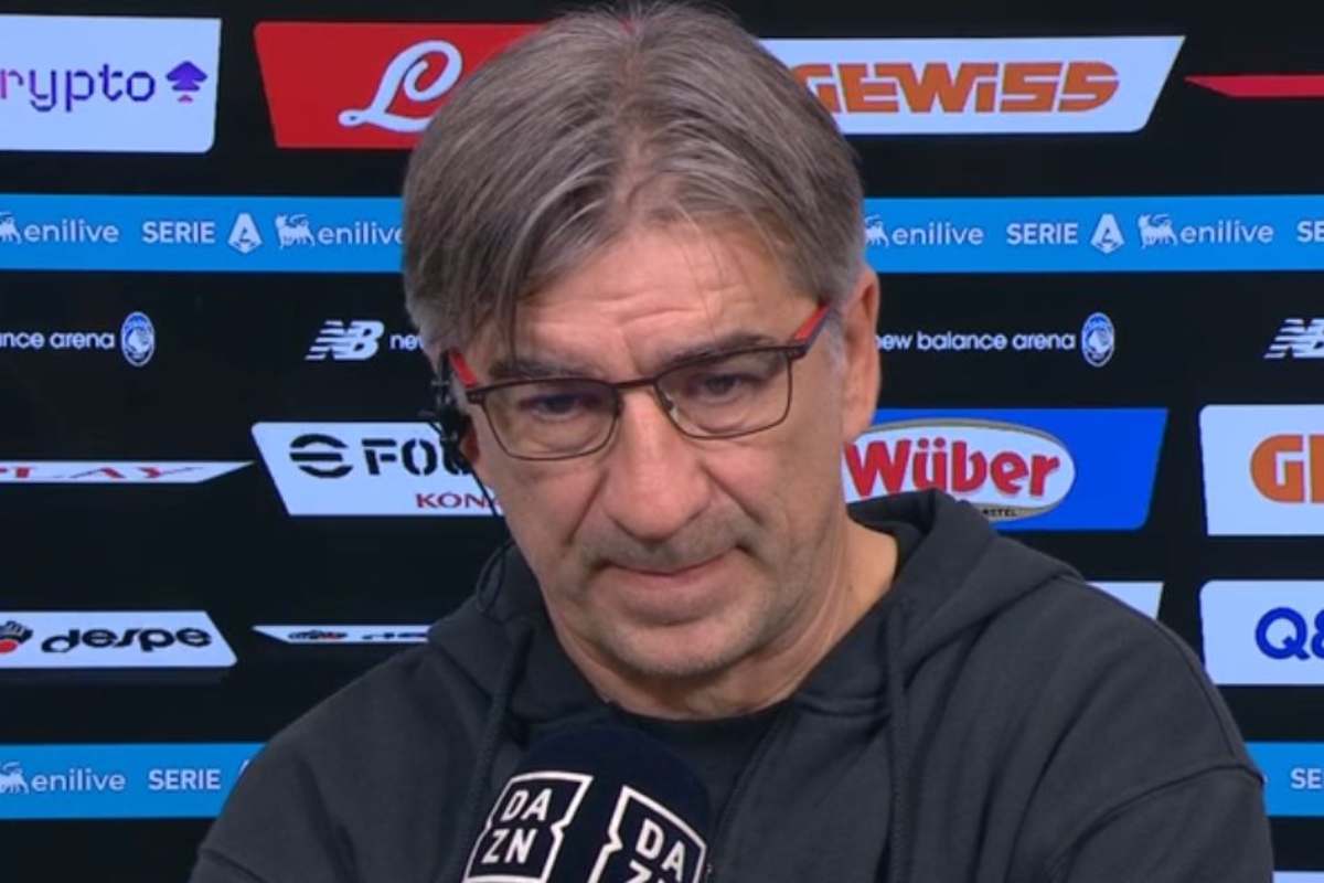 Juric intervistato dopo Atalanta-Milan