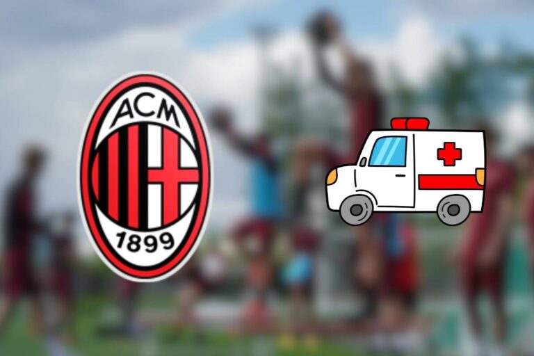 Infortunio per il giovane del Milan
