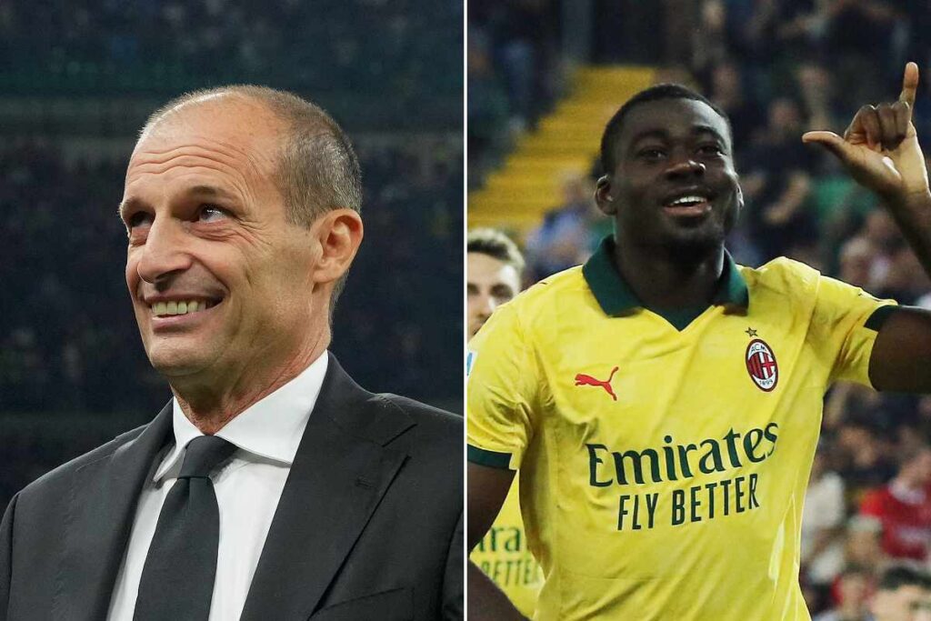 Massimiliano Allegri e Youssouf Fofana protagonisti della rinascita del Milan nella stagione 2025/2026, con il tecnico elogiato dal centrocampista.
