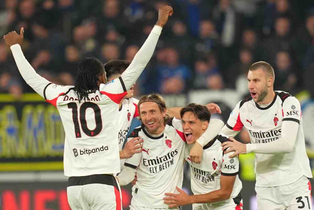 Milan frenato dall'Atalanta a Bergamo