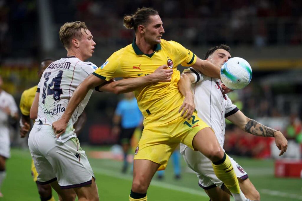 Rabiot suona la carica prima di Inter-Milan.