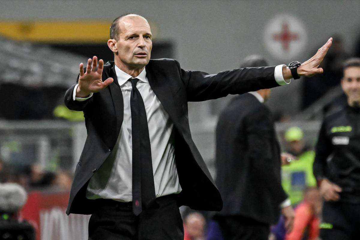 Allegri dalla panchina chiede calma