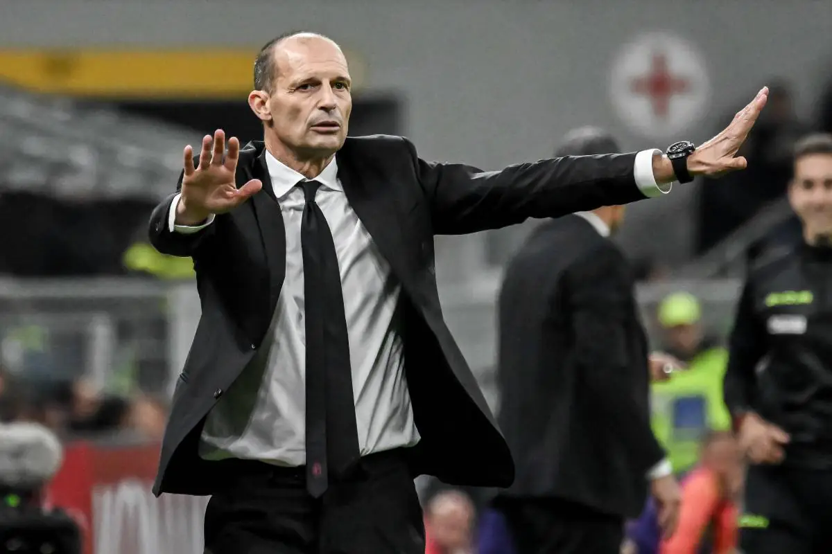 Allegri dalla panchina chiede calma