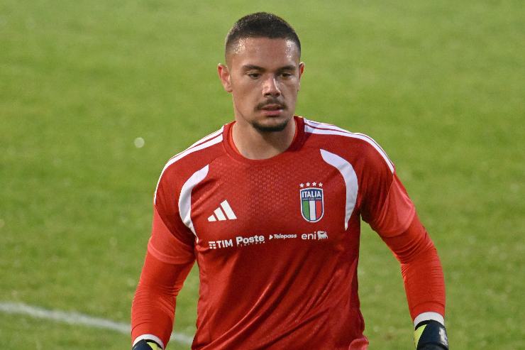 Elia Caprile in nazionale