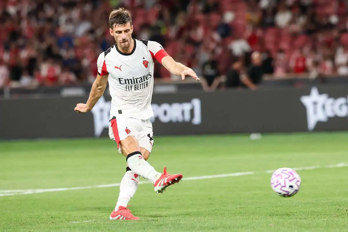 Matteo Gabbia parla ai microfoni di DAZN dopo Parma - Milan