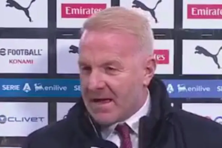 Igli Tare nel pre partita di Serie A