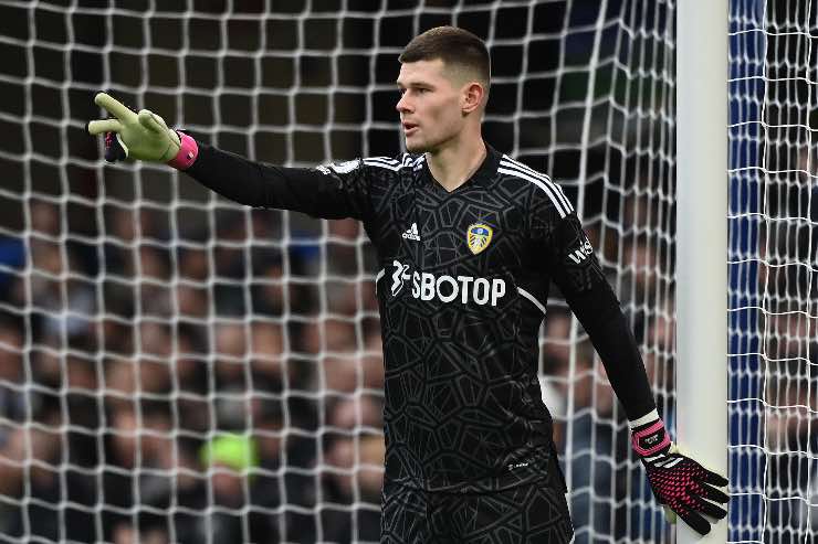 Milan, Illan Meslier tra i pali del Leeds United 