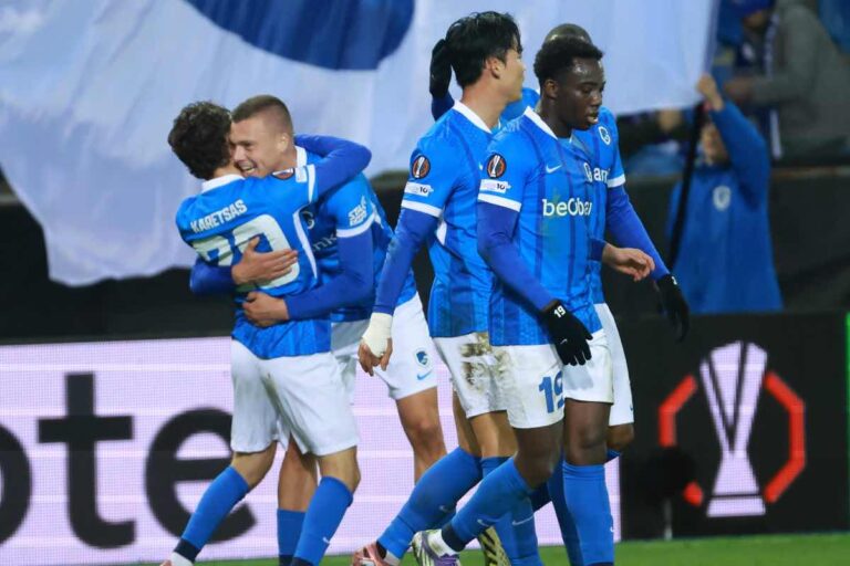 Milan, Konstantinos Karetsas esulta dopo il gol